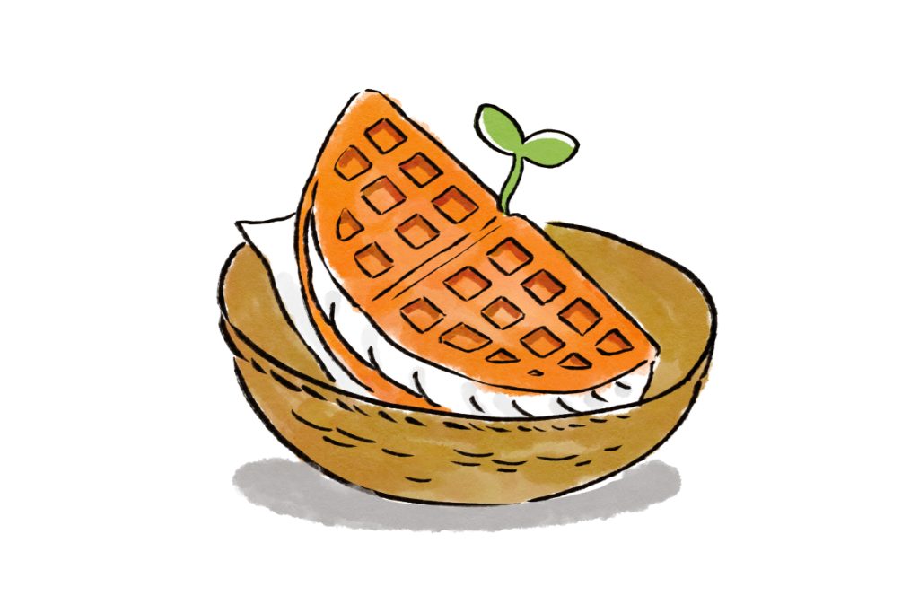 小豆苗鬆餅 羅東店